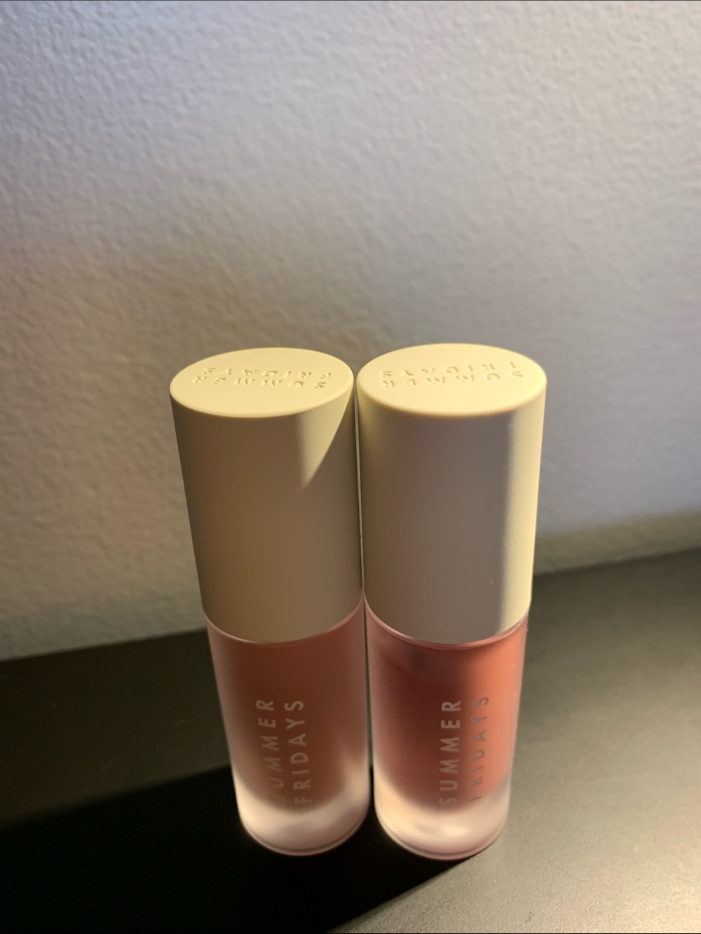 Summer Fridays Lip Tint Duo - bare sand and blush Dreams new